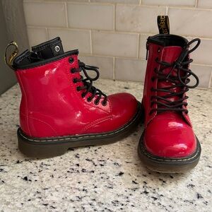 Dr. Martens Kids Red Boots